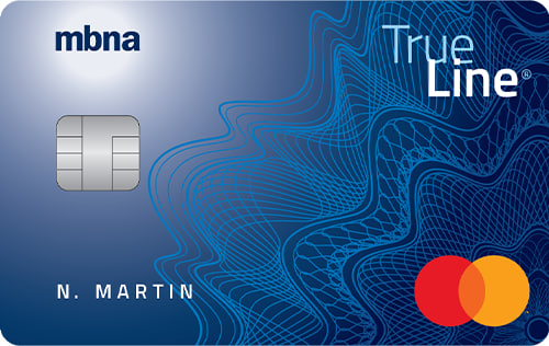 MBNA True Line® Mastercard® credit card today